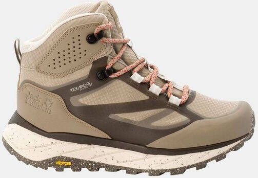 Jack Wolfskin Terraventure Texapore Mid Women Waterdichte wandelschoenen Dames 40.5 beige light beige light beige