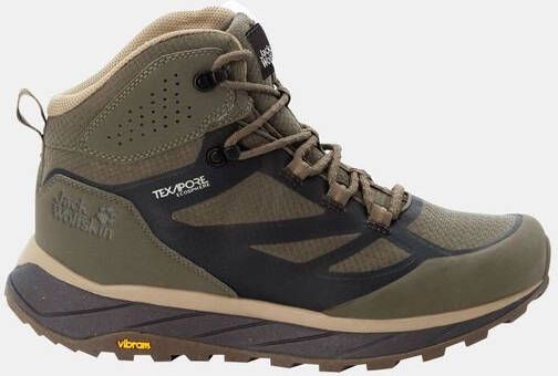 Jack Wolfskin Terraventure Texapore Mid M Heren Waterdichte Wandelschoenen Schoenen Bruin-Beige 4051521