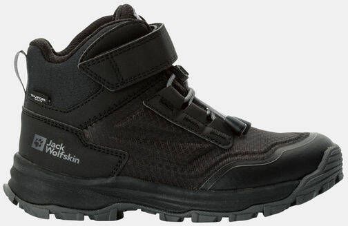 Jack Wolfskin Cyrox Texapore Mid Kids Waterdichte wandelschoenen Kinderen black