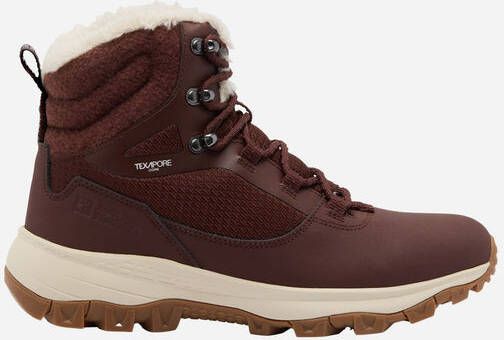 Jack Wolfskin Everquest Texapore High Wandelschoen Dames Rood