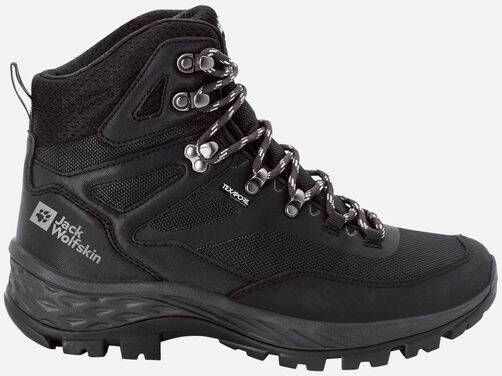 Jack Wolfskin Rebellion Guide Texapore Mid Wandelschoen Zwart