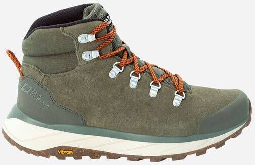 Jack Wolfskin Terraventure Urban Mid Outdoor schoenen 40 groen khaki orange