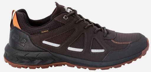 Jack Wolfskin Woodland 2 Texapore Low Men Waterdichte wandelschoenen Heren 39.5 bruin espresso dark red