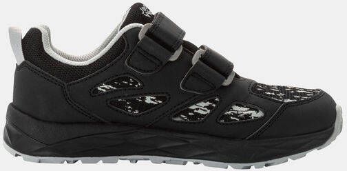 Jack Wolfskin Woodland 2 Texapore Low Vc K Wandelschoen Junior Zwart