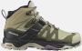 Salomon Women's X Ultra 4 Mid GTX Wandelschoenen olijfgroen - Thumbnail 1