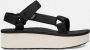 Teva Flatform Universal Sandaal Dames Zwart beige - Thumbnail 2