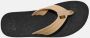 Teva M REFLIP CANVAS Heren Slippers Zwart Beige - Thumbnail 4