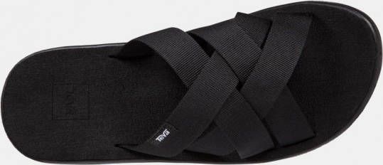 Teva Voya Slide Slipper Zwart