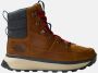 The North Face Bergen Leather winter wandelschoenen Bergen Leather cognac blauw - Thumbnail 2