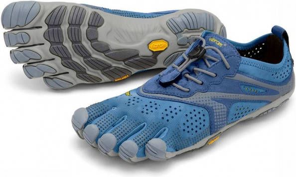 Vibram FiveFingers V-Run Schoen Dames Lichtblauw Middenblauw