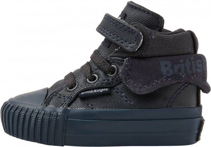 British Knights Roco baby jongetjes sneakers hoog donker blauw