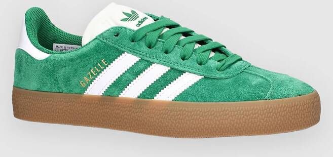 adidas Skateboarding Gazelle ADV Skateschoenen groen