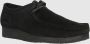 Clarks Originals Wallabee Boot Womens Black Sde Laarzen 26155521 - Thumbnail 8