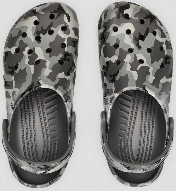 Crocs Classic Printed Camo Clog grijs