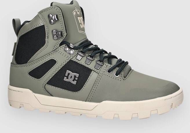 DC Pure High-Top WR Schoenen groen