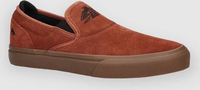 Emerica Wino G6 Slip-On X Jess Mudget Skate Schoenen bruin