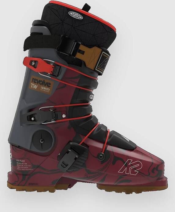 K2 FL3X Revolve TW 2025 Ski Schoenen rood