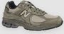 New Balance Groene Sneakers Mesh Suède Leren Afwerking Green Heren - Thumbnail 2