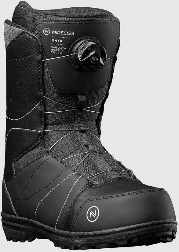 Nidecker Maya 2023 Snowboard Schoenen zwart