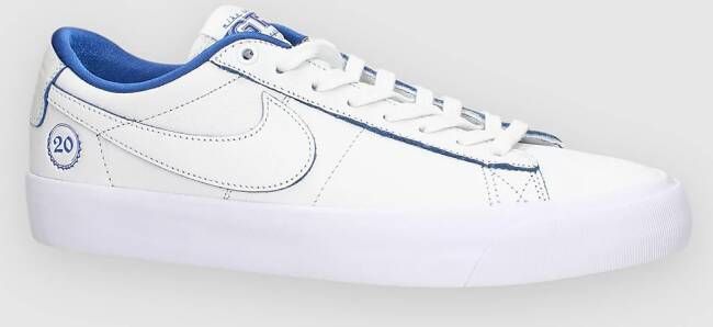 Nike Sb Blazer Low Pro GT Prm Skate Schoenen wit