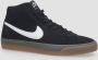 Nike Hoge Bruin Skate Schoenen Zwart Wit Black Dames - Thumbnail 2