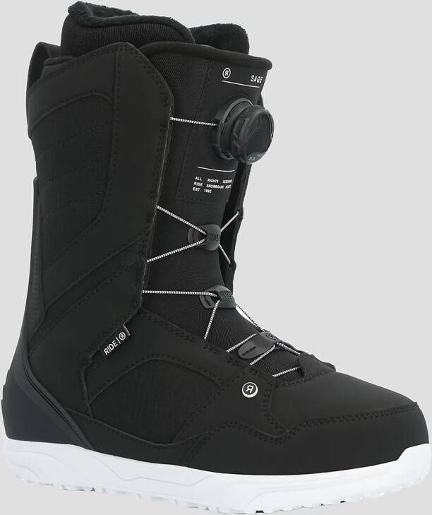 Ride Sage 2024 Snowboard Schoenen zwart