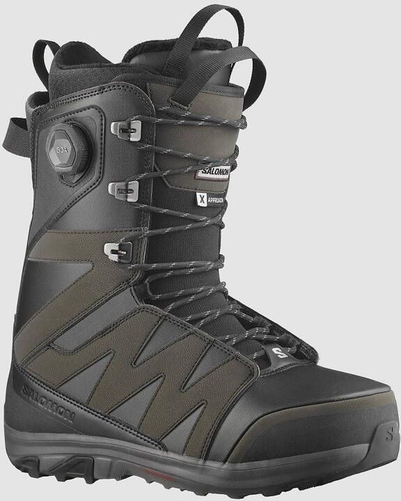 Salomon X Approach Lace SJ BOA 2025 Snowboard Schoenen zwart