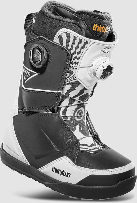 Thirtytwo Lashed Double Boa Melancon 2024 Snowboard Schoenen zwart