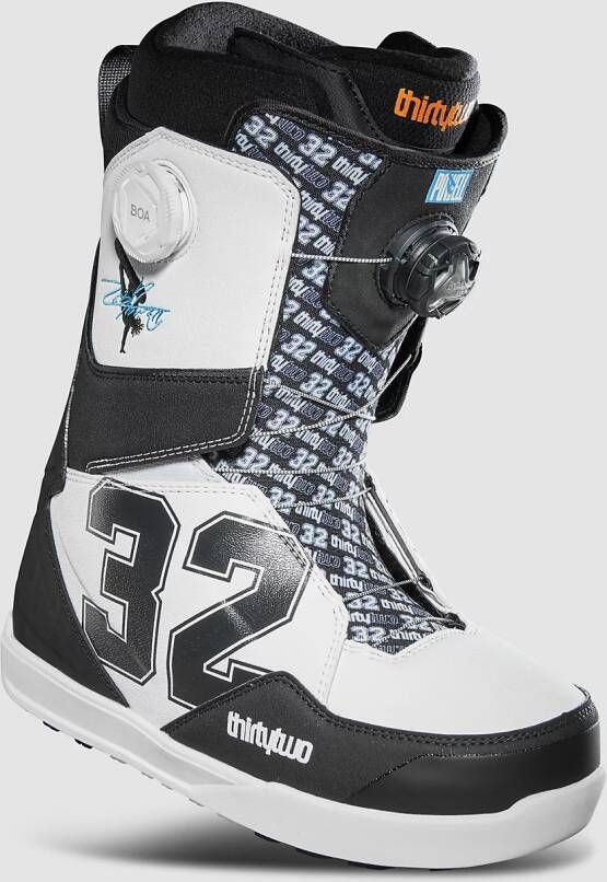 Thirtytwo Lashed Double Boa Powell 2024 Snowboard Schoenen wit