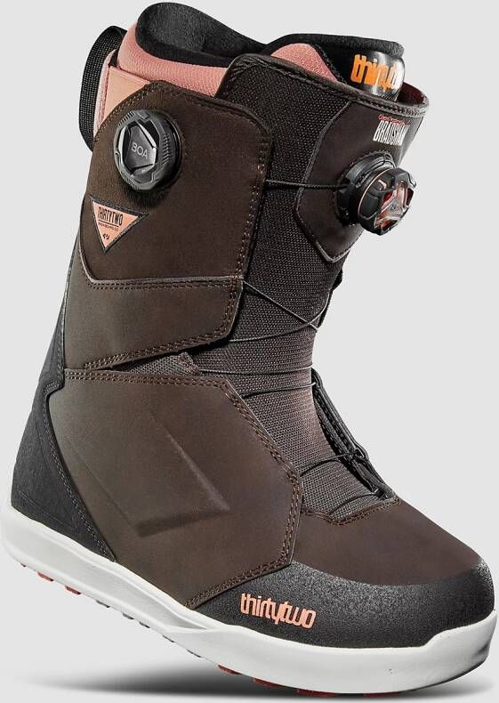 Thirtytwo Lashed Double BOA Wide Bradshaw 2025 Snowboard Schoenen bruin