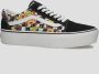 Vans Old Skool Platform Zwart Multikleuren Dames - Thumbnail 3