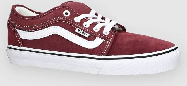 Vans Skate Chukka Low Sidestripe Skate Schoenen rood