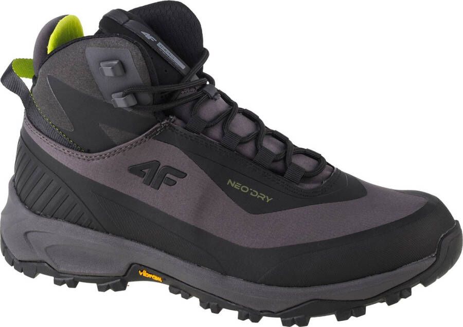 4F Ice Cracker Trekking Shoes AW22FOTSM004-21S Mannen Zwart Trekkingschoenen