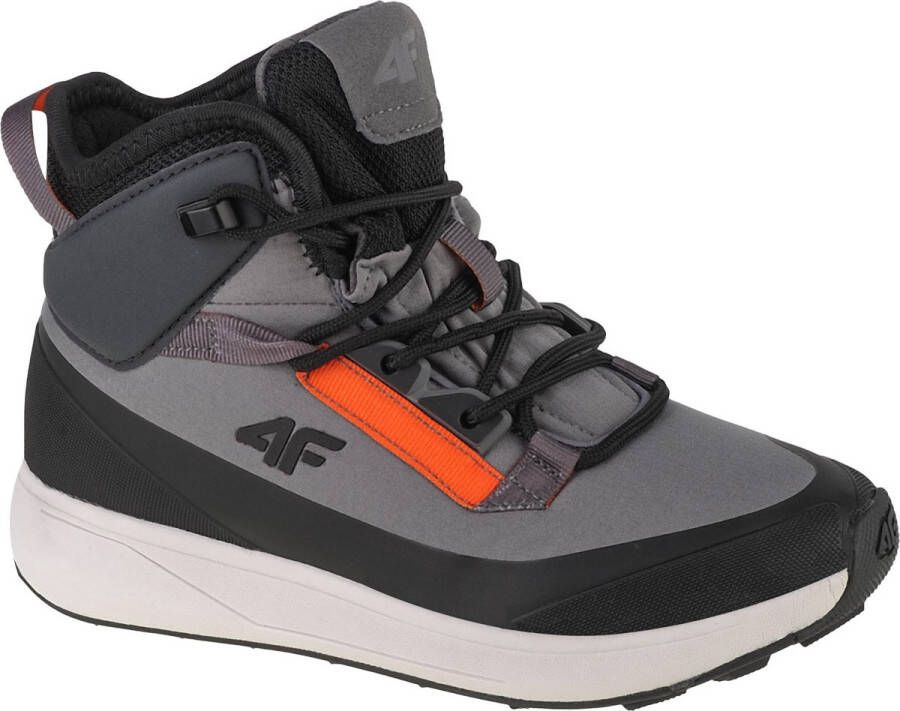 4F Kids DCX-22 Snow Boots JAW22FWINM007-25S voor een jongen Grijs Laarzen Sneeuw laarzen