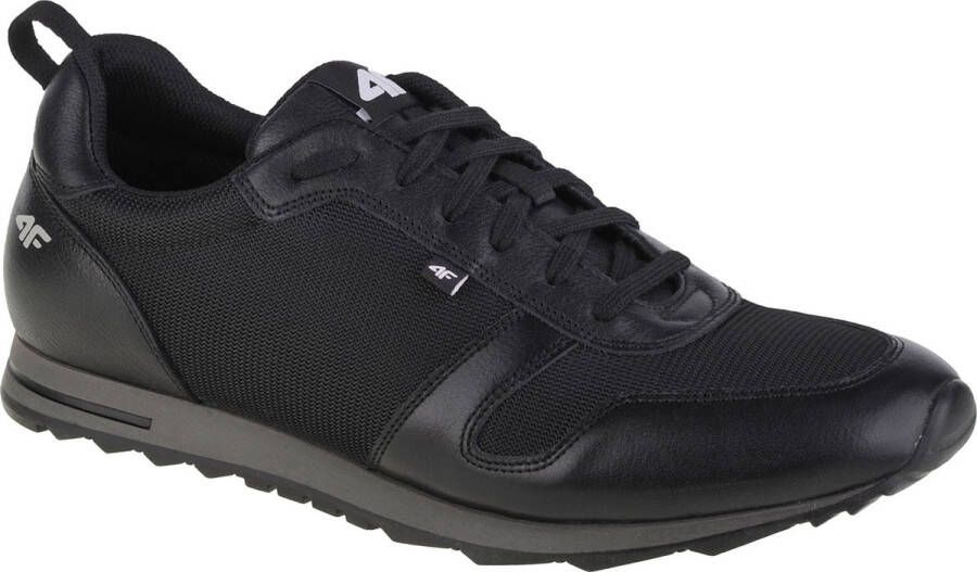 4F Men's Casual OBML255-21S Mannen Zwart Sneakers