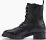 5th Avenue leren veterboots zwart - Thumbnail 2