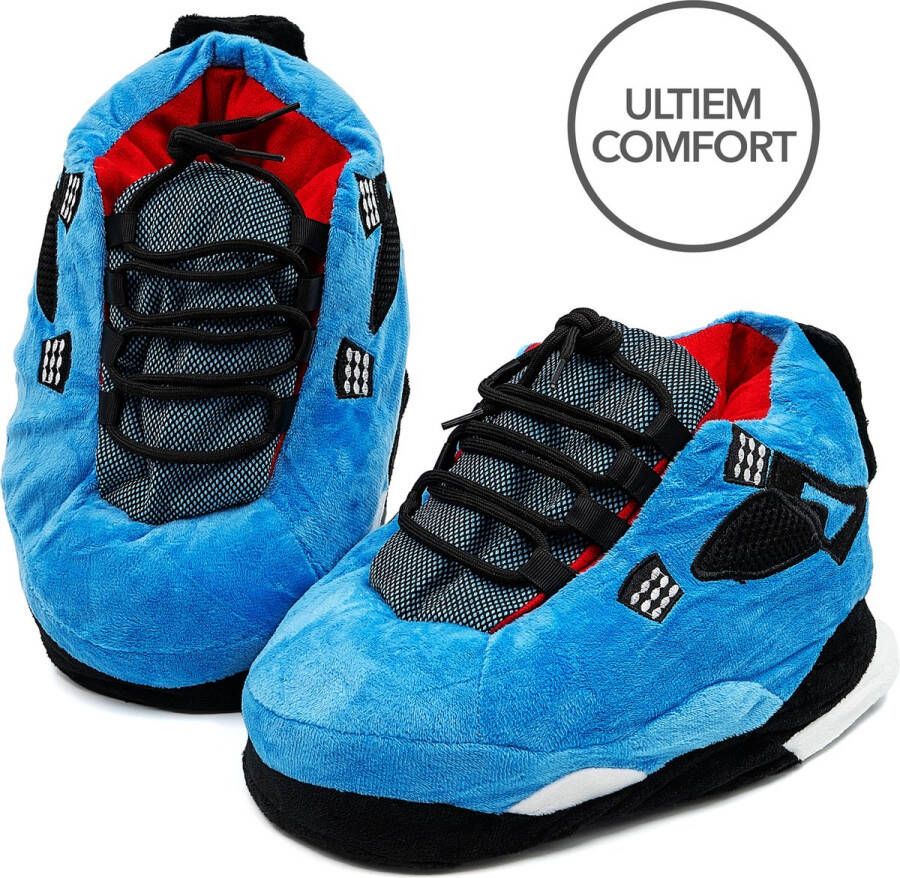 AC EasyWay Sneaker Sloffen Blauw Zwart One Size Fits All Unisex Jordan Stijl Yeezy Stijl Sloffen Pantoffels