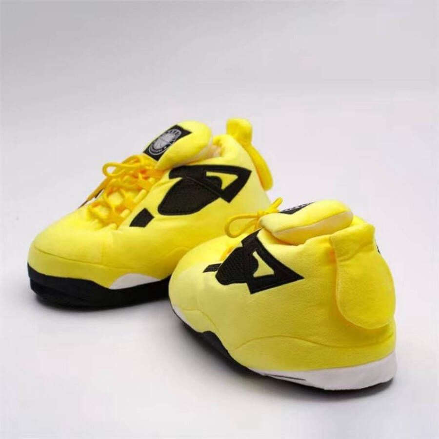 AC EasyWay Sneaker Sloffen Geel Retro One Size Unisex Jordan Stijl Yeezy Stijl Sloffen Pantoffels