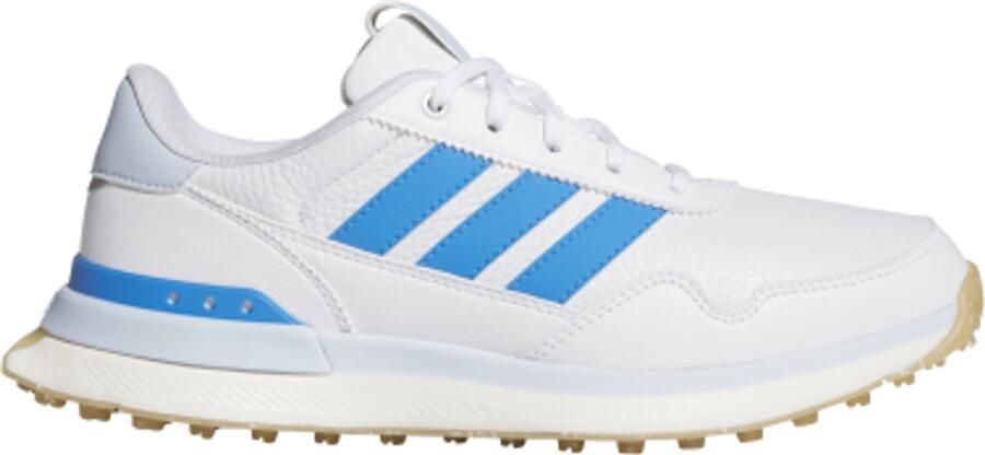 Adidas Dames S2G 26 Leather Spikeless Golfschoenen Wit-Blauw