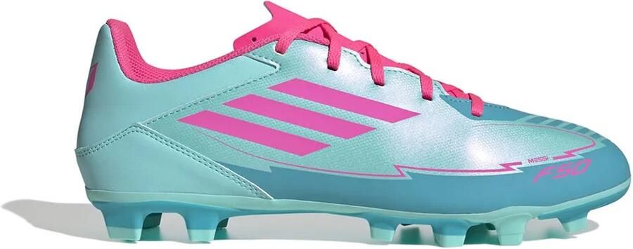 Adidas Performance F50 Club Messi FG MG Senior voetbalschoenen aqua fuchsia