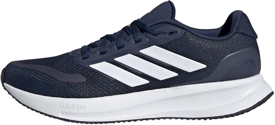 Adidas Performance Runfalcon 5 hardloopschoenen donkerblauw wit zwart