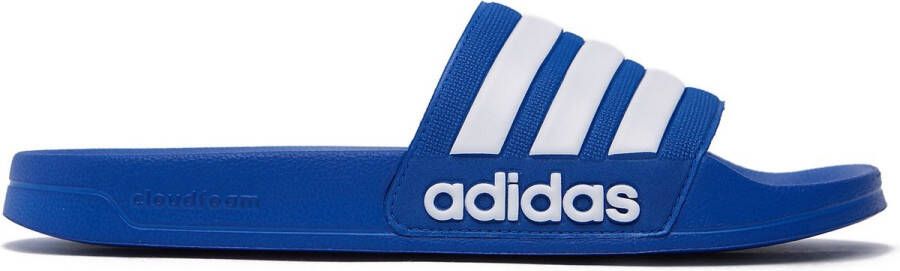 Adidas slippers blauw online heren