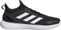 Adidas Adizero Ubersoni Cl Tennisbannen Schoenen Zwart 2 3 - Thumbnail 1