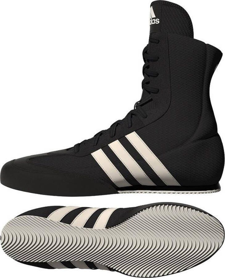 Adidas Boksschoenen Box Hog 2.0 Extra lange tong Zwart Wit