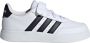 Adidas Sportswear Breaknet 2.0 sneakers wit zwart Imitatieleer 28 - Thumbnail 2