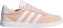 Adidas Breaknet suede dames sneakers roze wit 1 3 Echt leer Uitneembare zool - Thumbnail 6