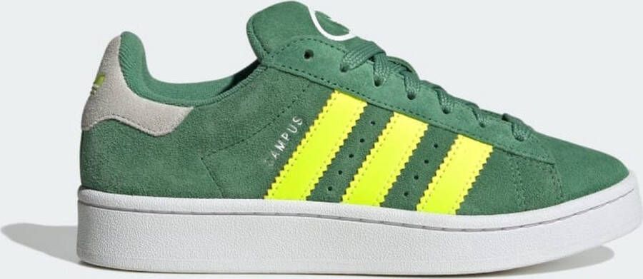 Adidas Originals Campus 00s Junior Preloved Green Solar Yellow Cloud White Preloved Green Solar Yellow Cloud White