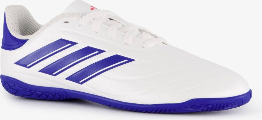 adidas Copa Pure 2 kinder zaalschoenen wit blauw Gymschoenen