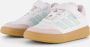 Adidas Sportswear Courtblock sneakers wit lichtblauw roze gum Imitatieleer 29 - Thumbnail 2