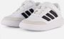 Adidas Courtblock Sneakers wit Imitatieleer - Thumbnail 1